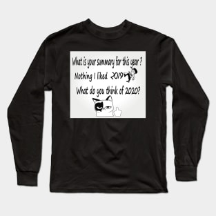 Summary of 2019 Long Sleeve T-Shirt